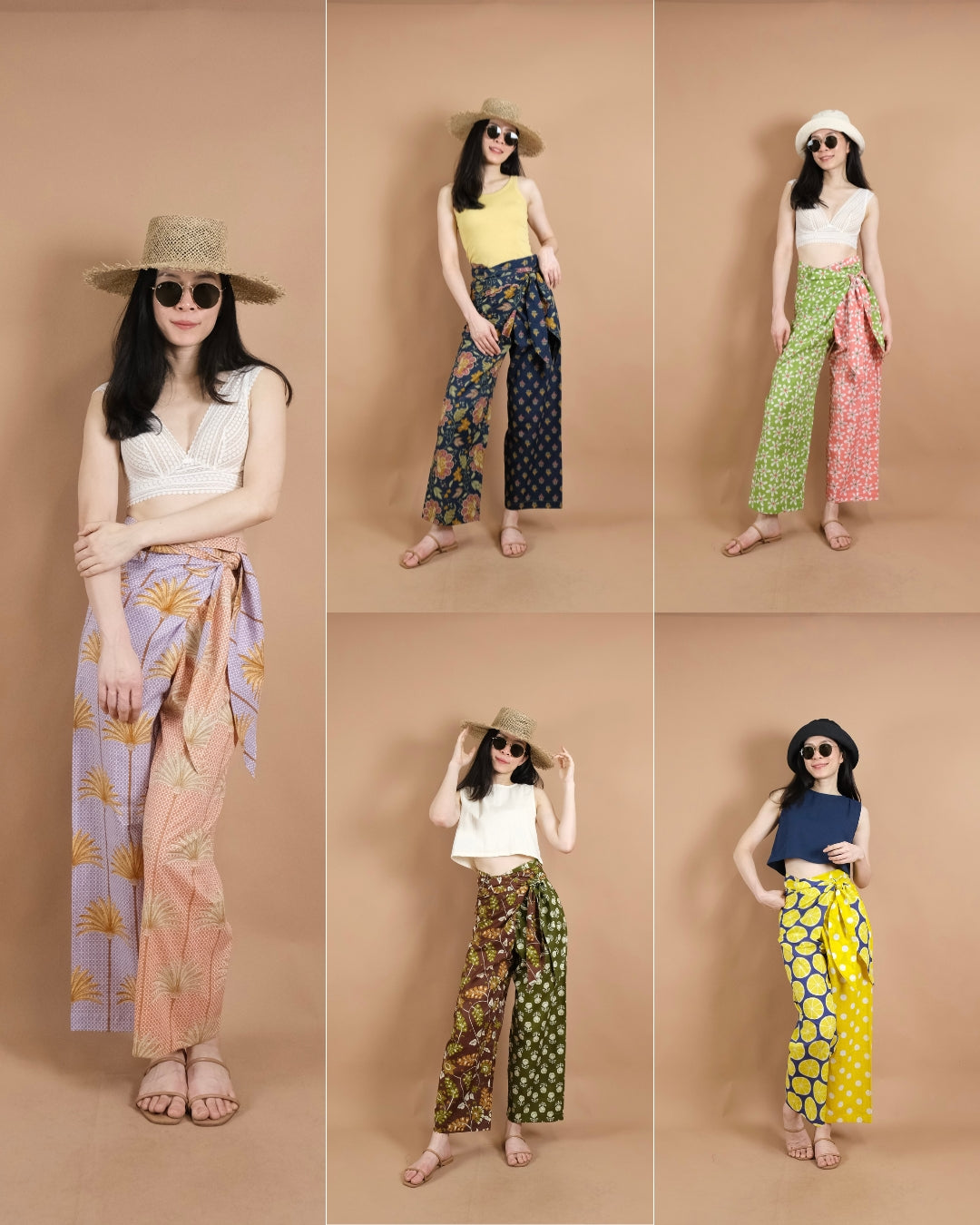 Indian Cotton Wrap Pants