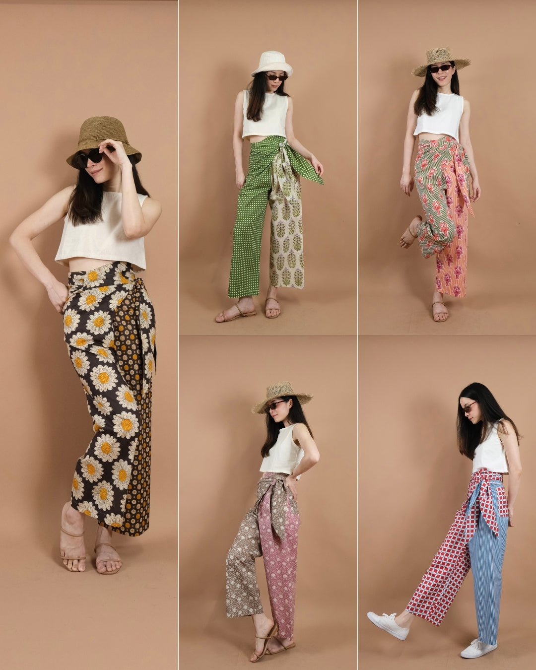 Indian Cotton Wrap Pants