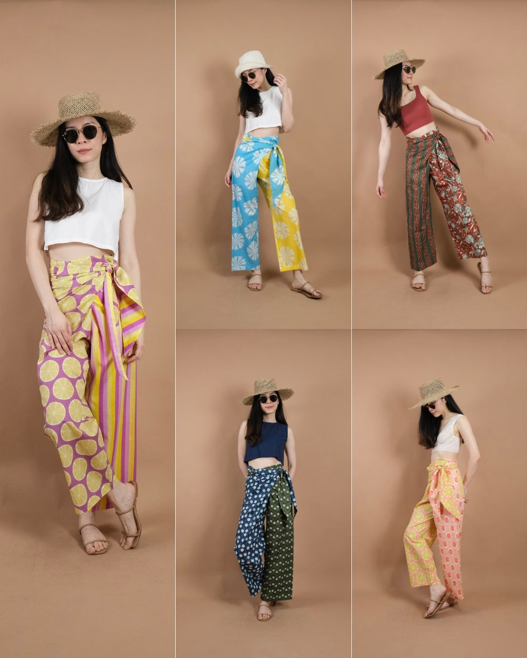 Indian Cotton Wrap Pants