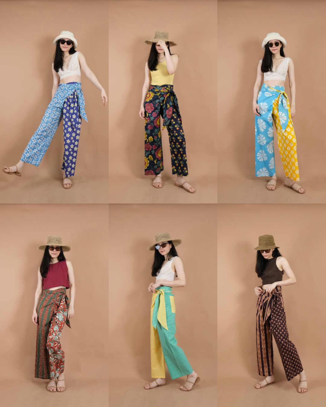 Indian Cotton Wrap Pants