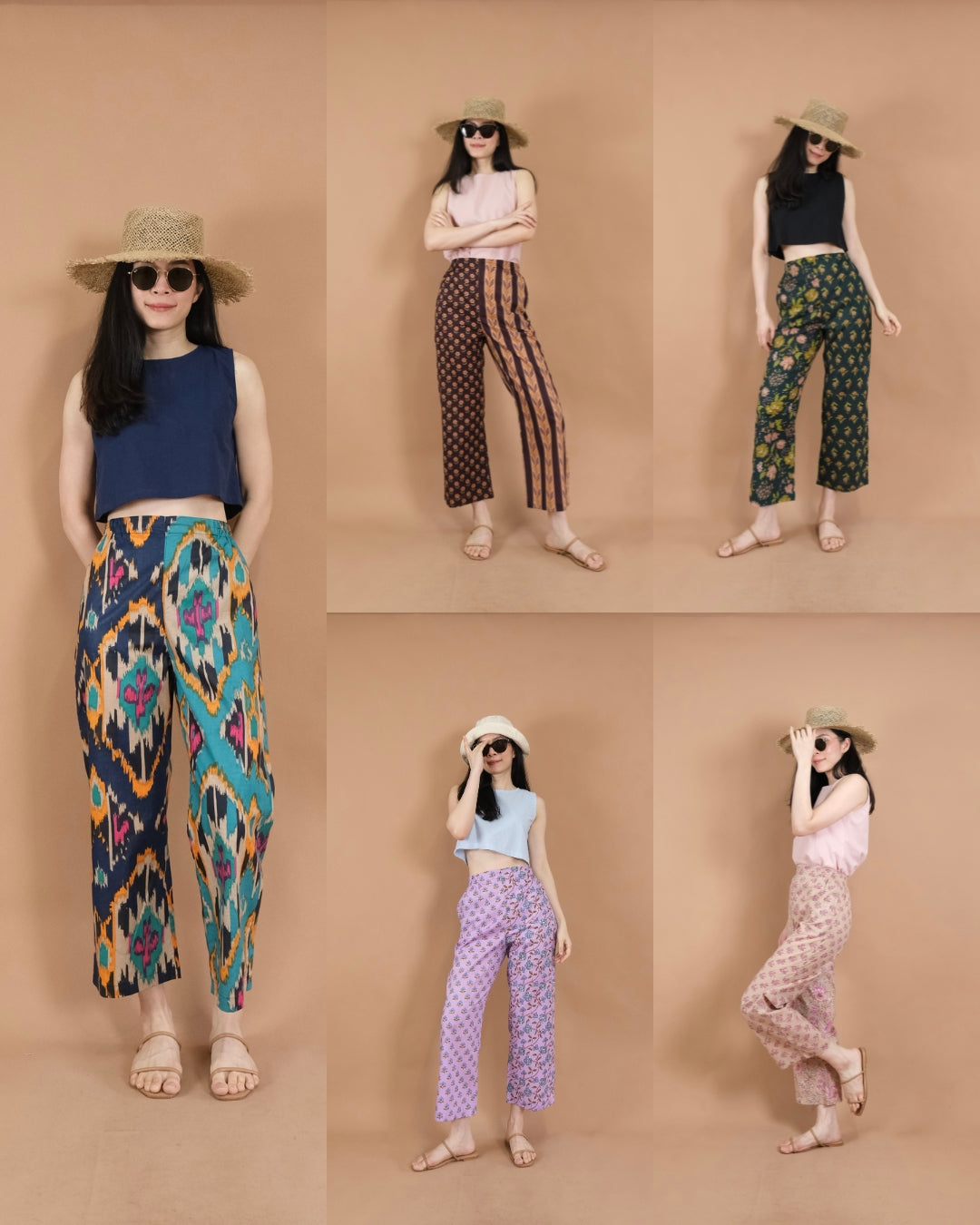 Elastic Waist Pants
