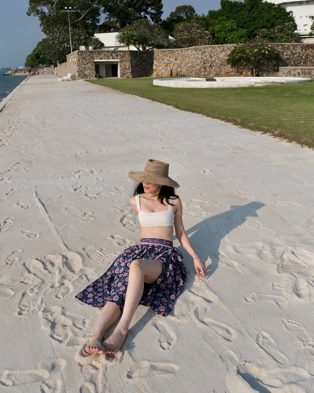 Indian Cotton Wrap Skirt