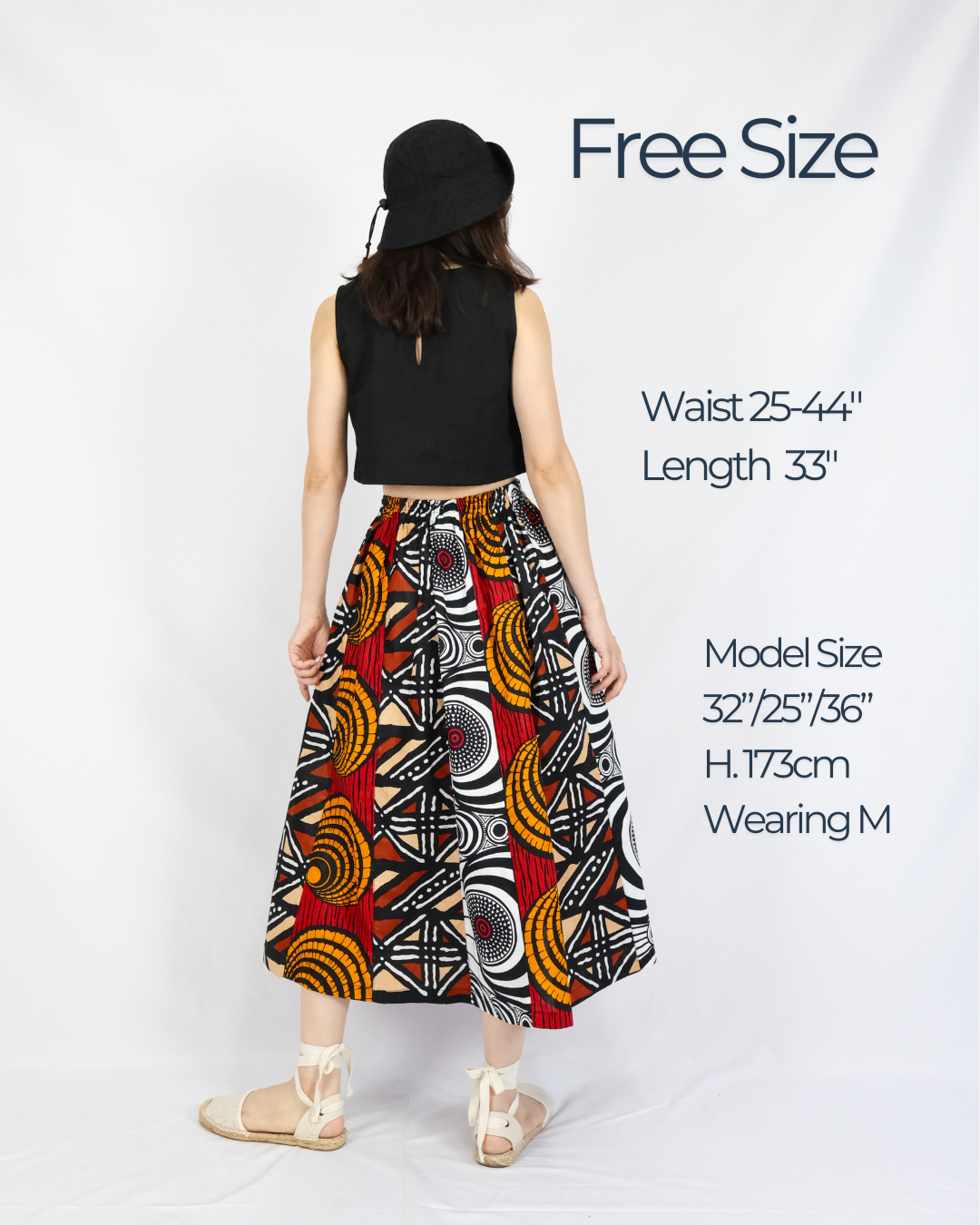 African Patchwork Skirt
